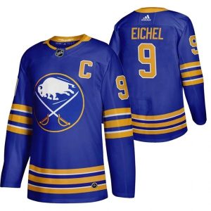 Herren Buffalo Sabres Eishockey Trikot Jack Eichel 9 2020-21 Royal Authentic